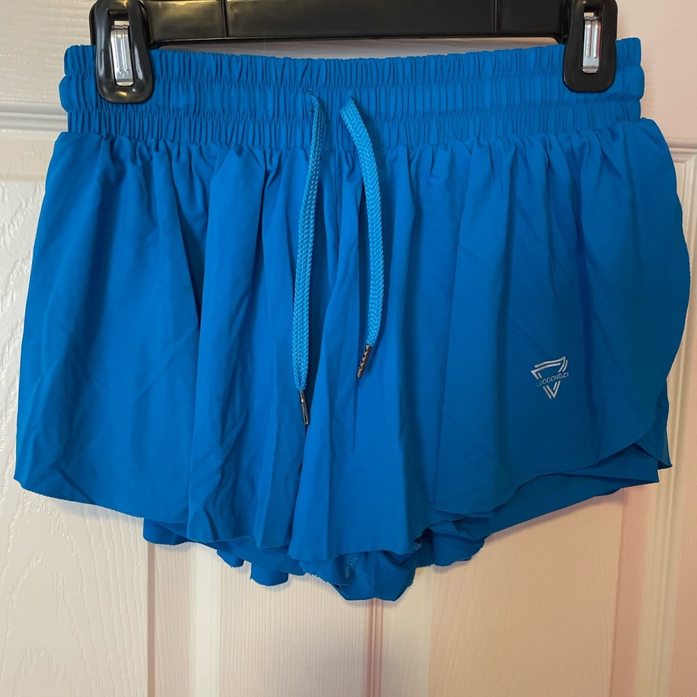 Blue Butterfly shorts